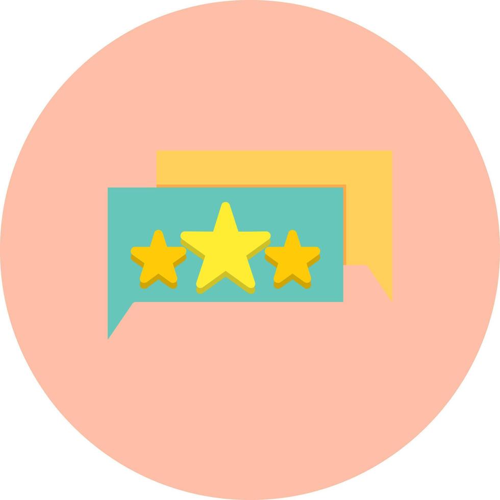 Rating Icon Design vector