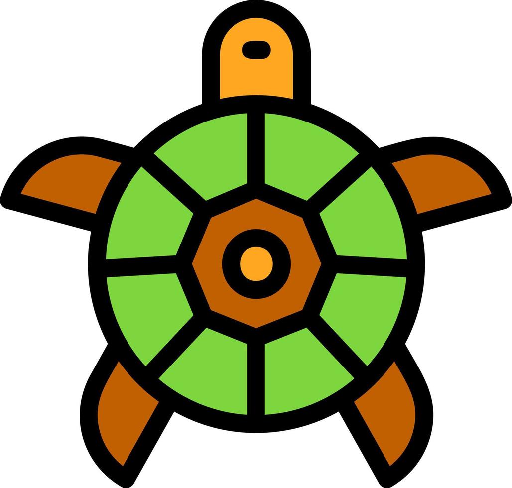 diseño de icono de vector de tortuga