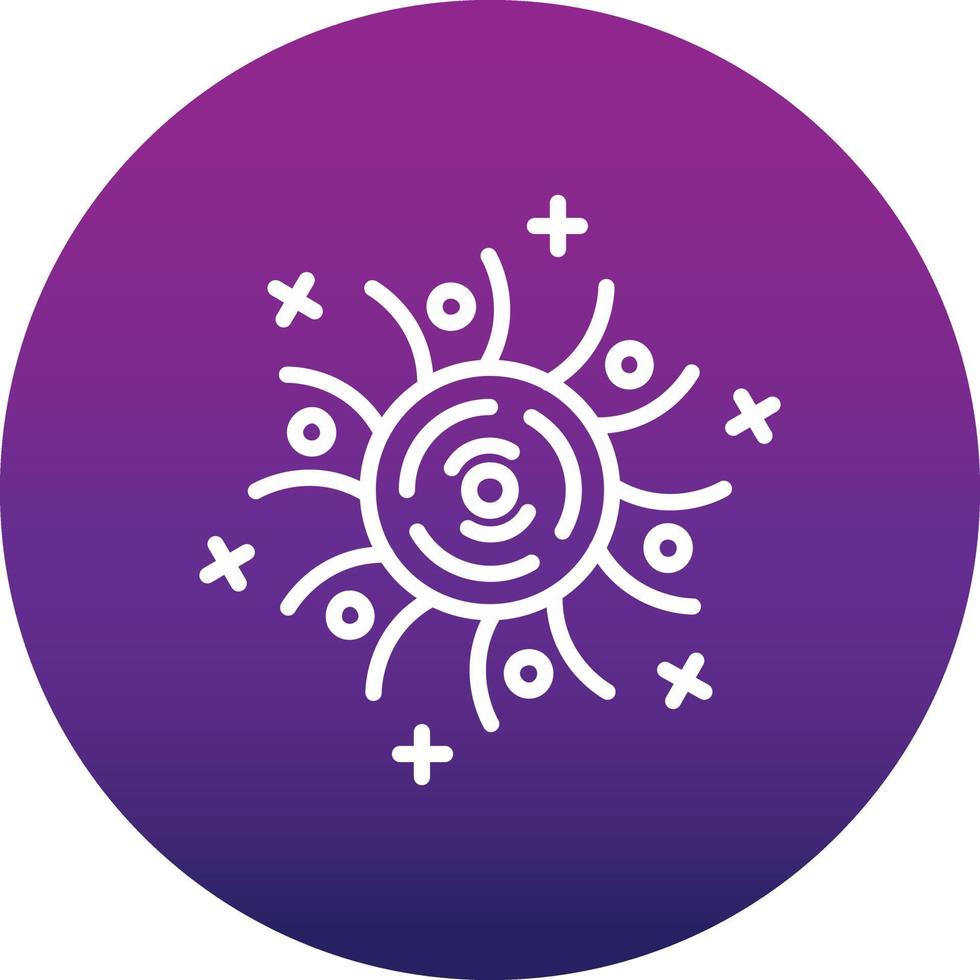 Black Hole Vector Icon