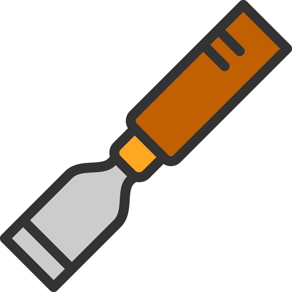 Chisel Vector Icon Design