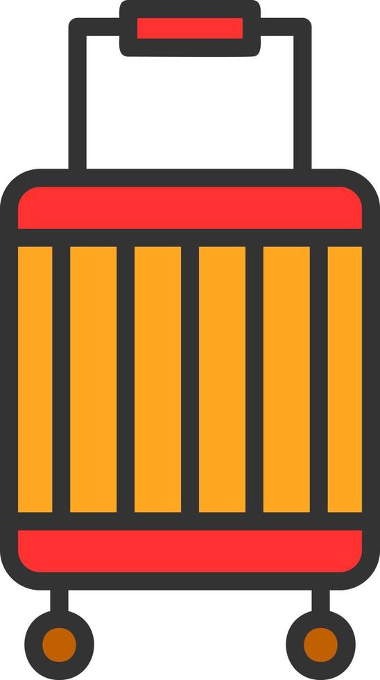 Baggage Vector Icon Design