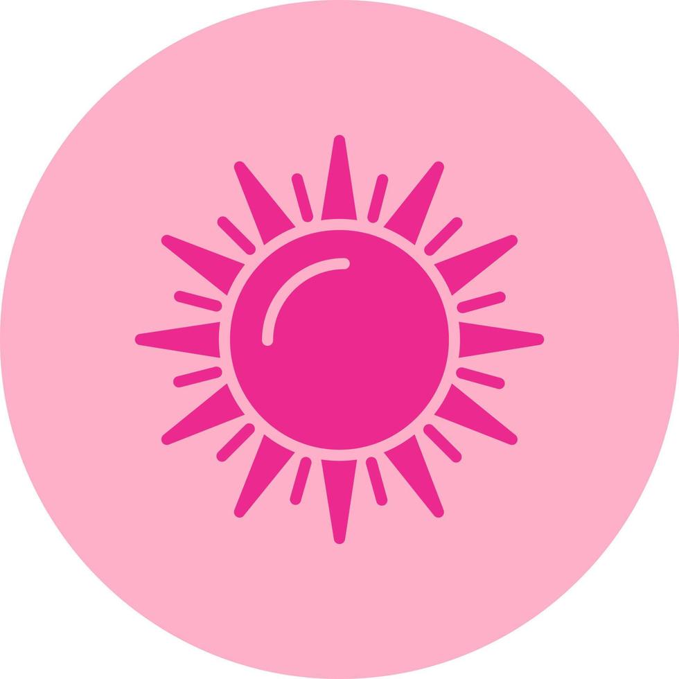 Sun Vector Icon