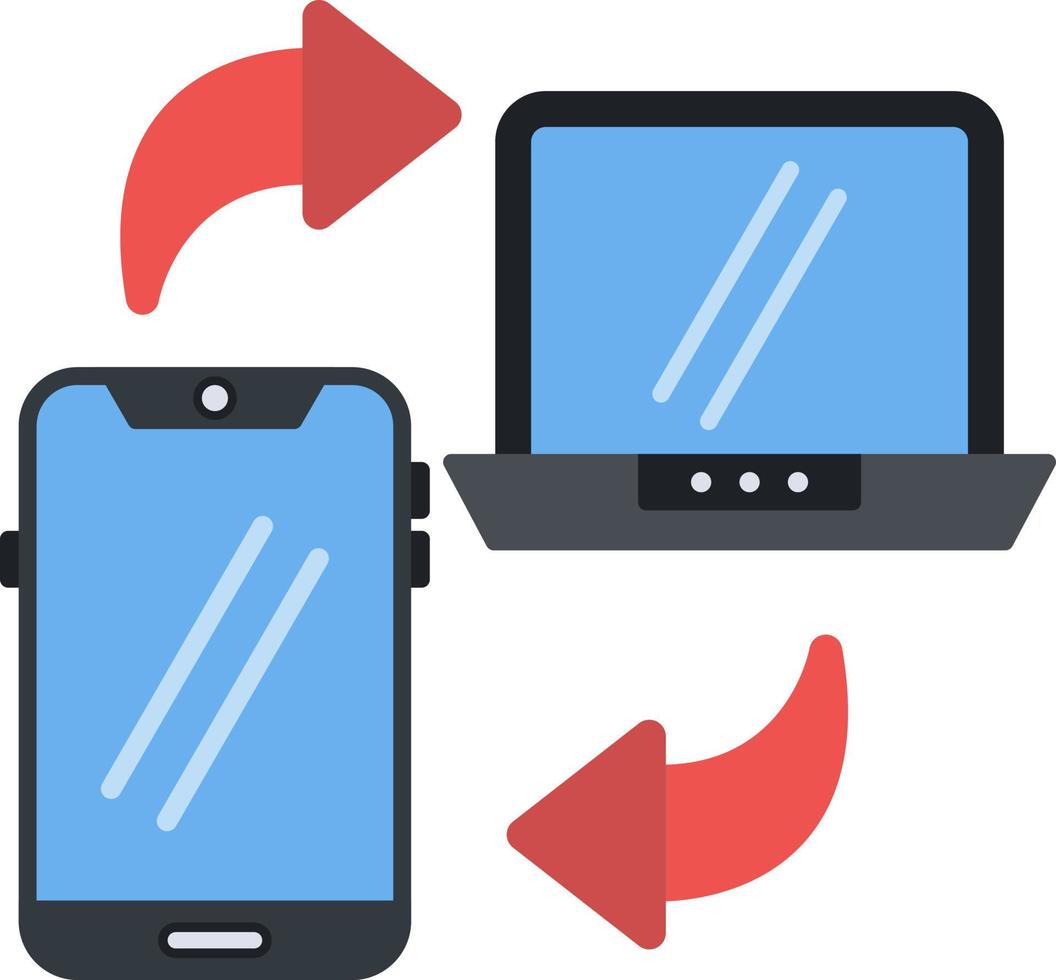 Transfer Vector Icon Design