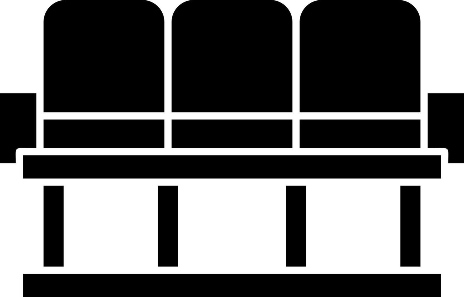 Sitting Area Vector Icon Design
