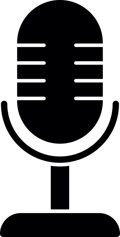 Microphone Vector Icon Design