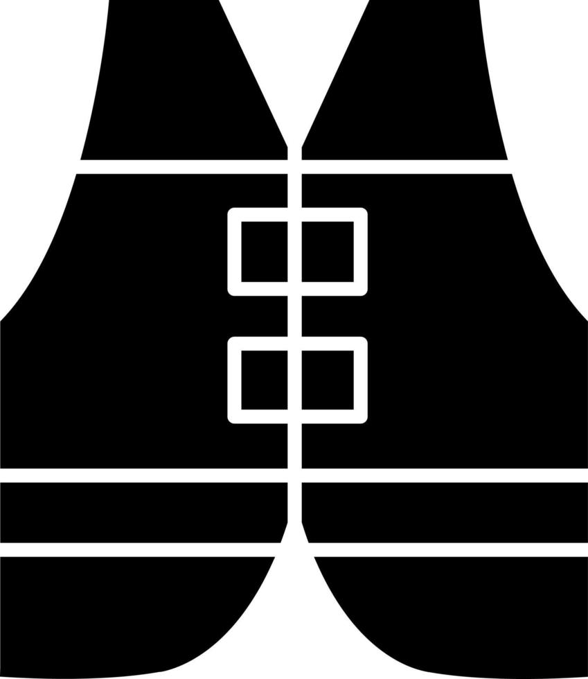 Lifejacket Vector Icon Design