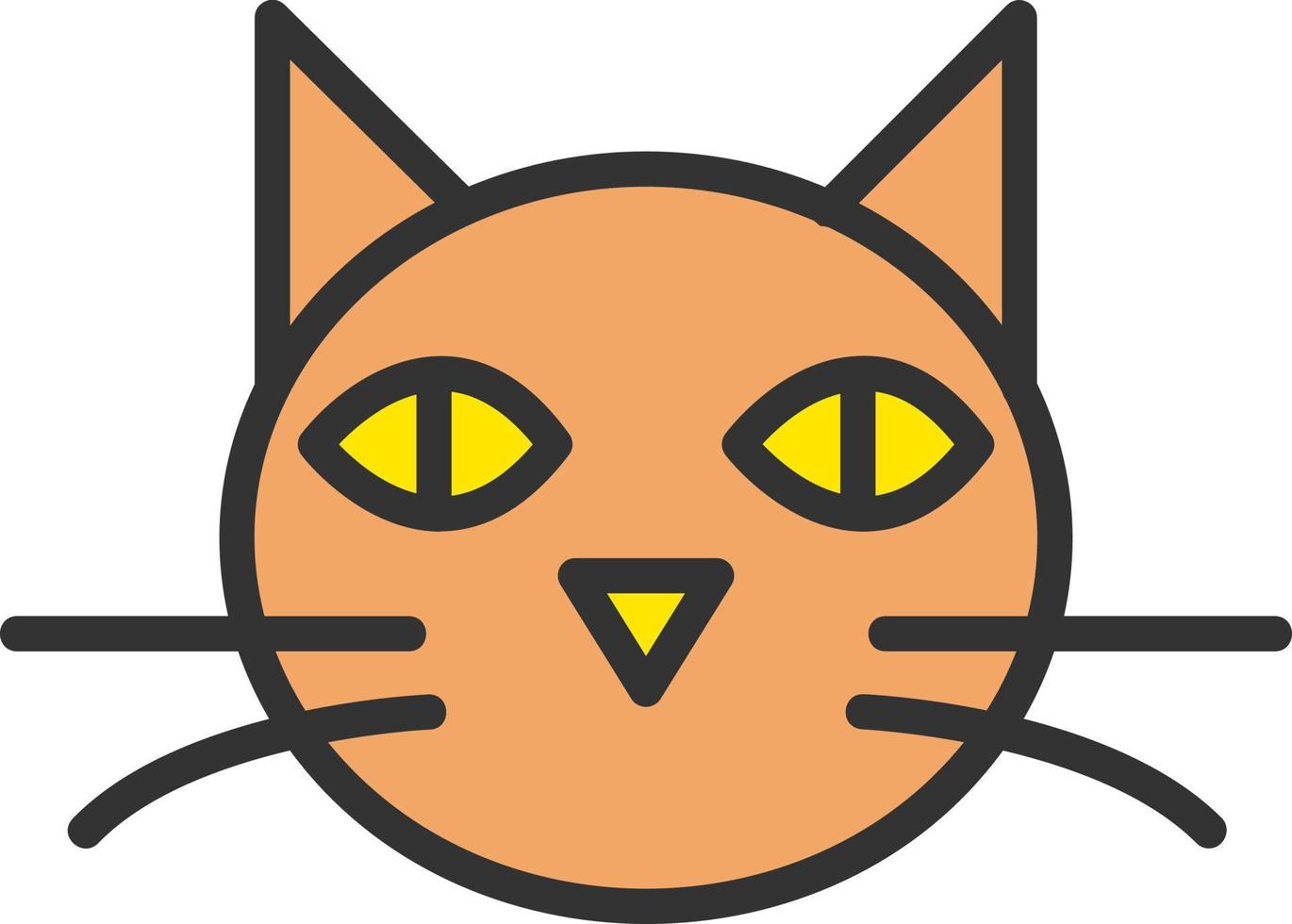 Black Cat Vector Icon