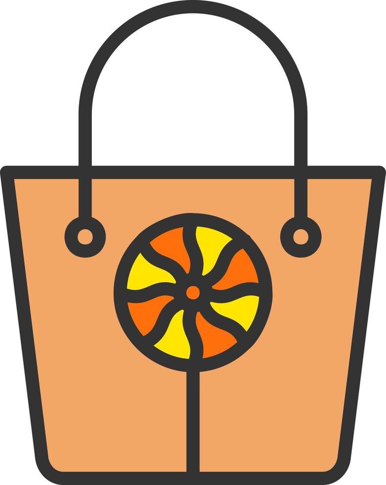Candy Bag Vector Icon