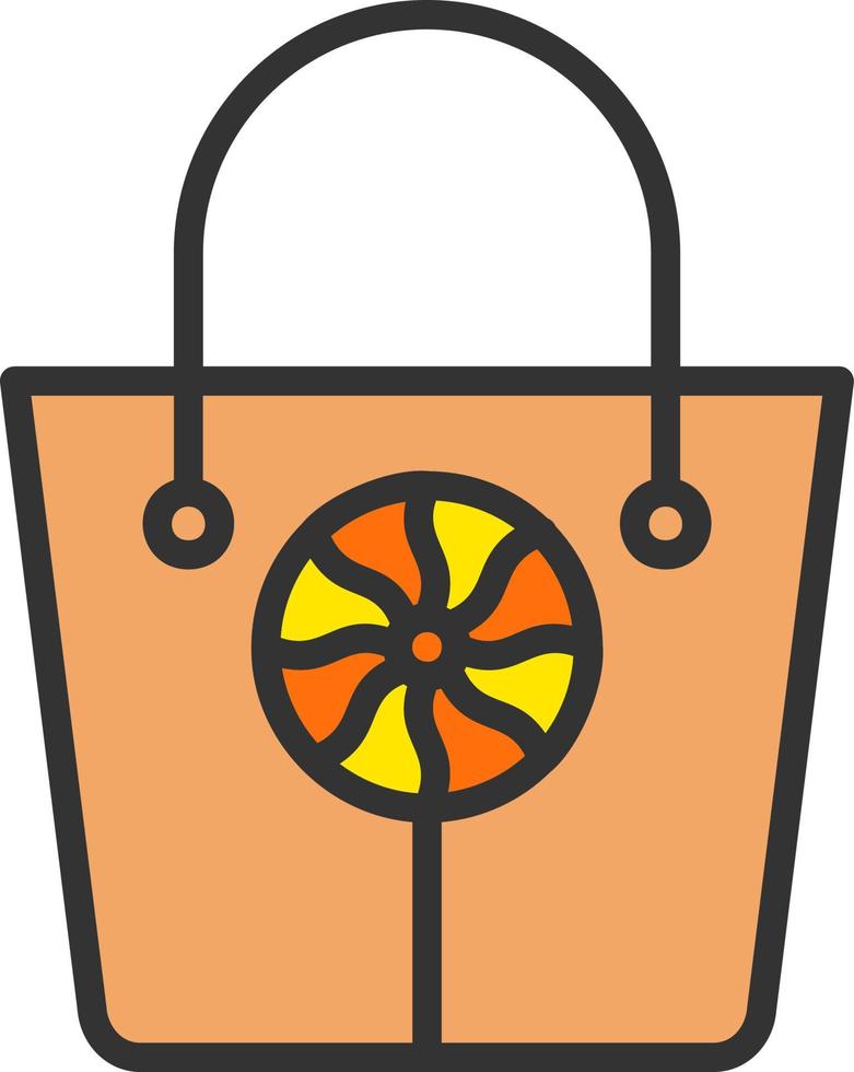 Candy Bag Vector Icon