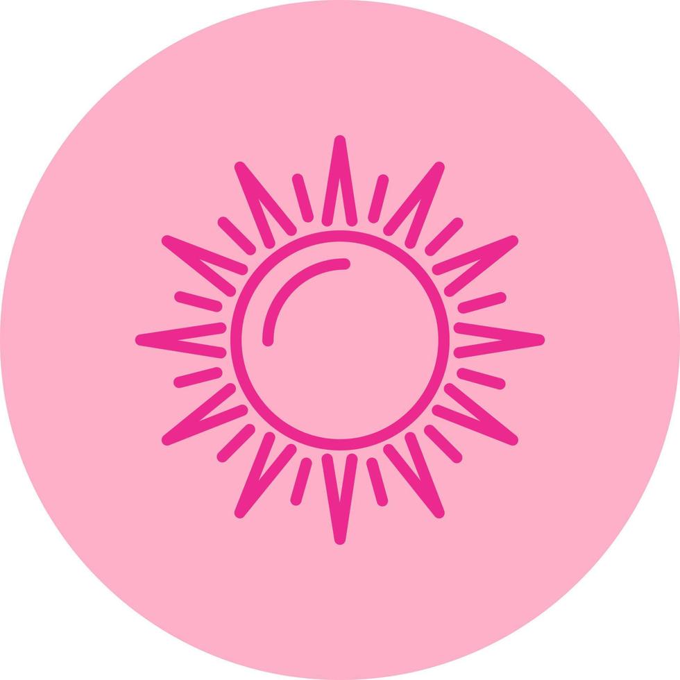 Sun Vector Icon