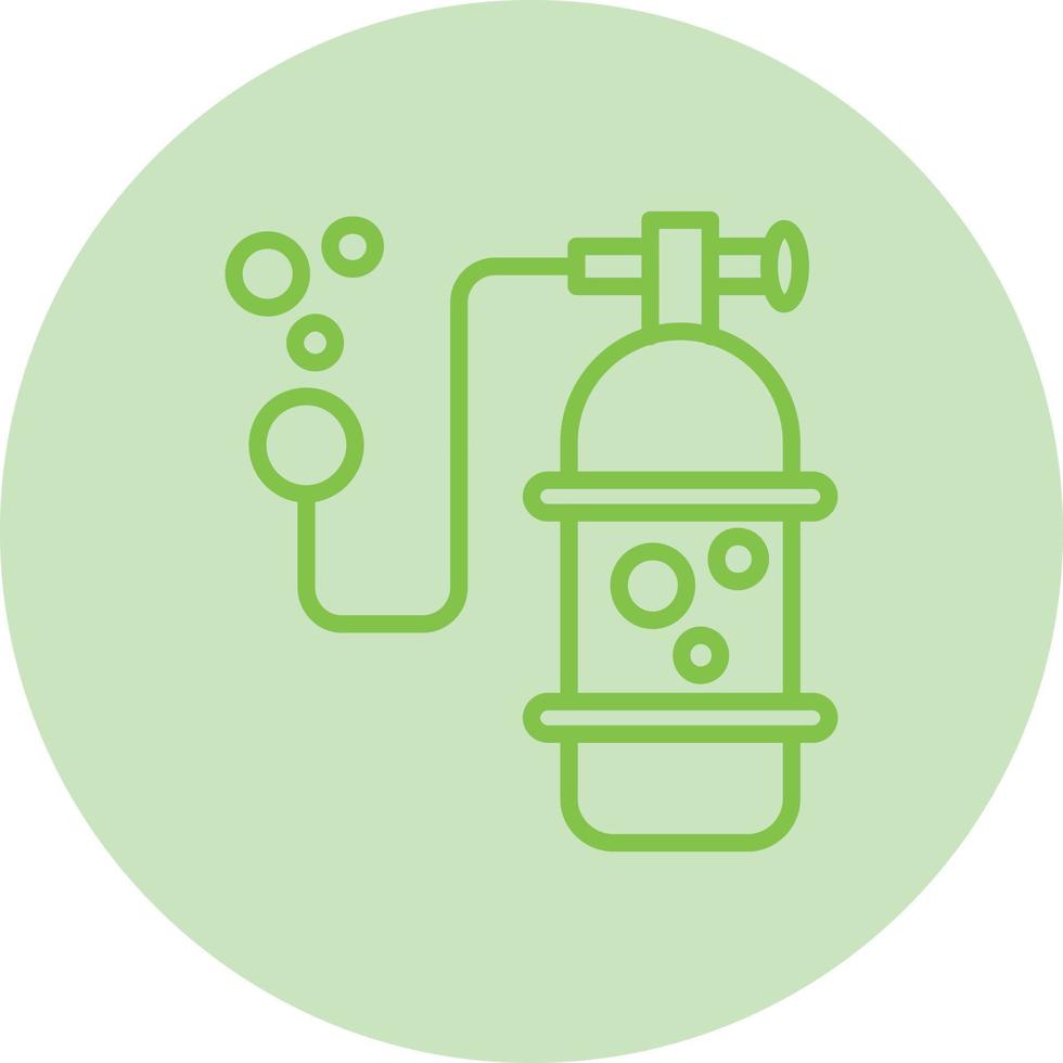 Oxygen Cylinder Vector Icon