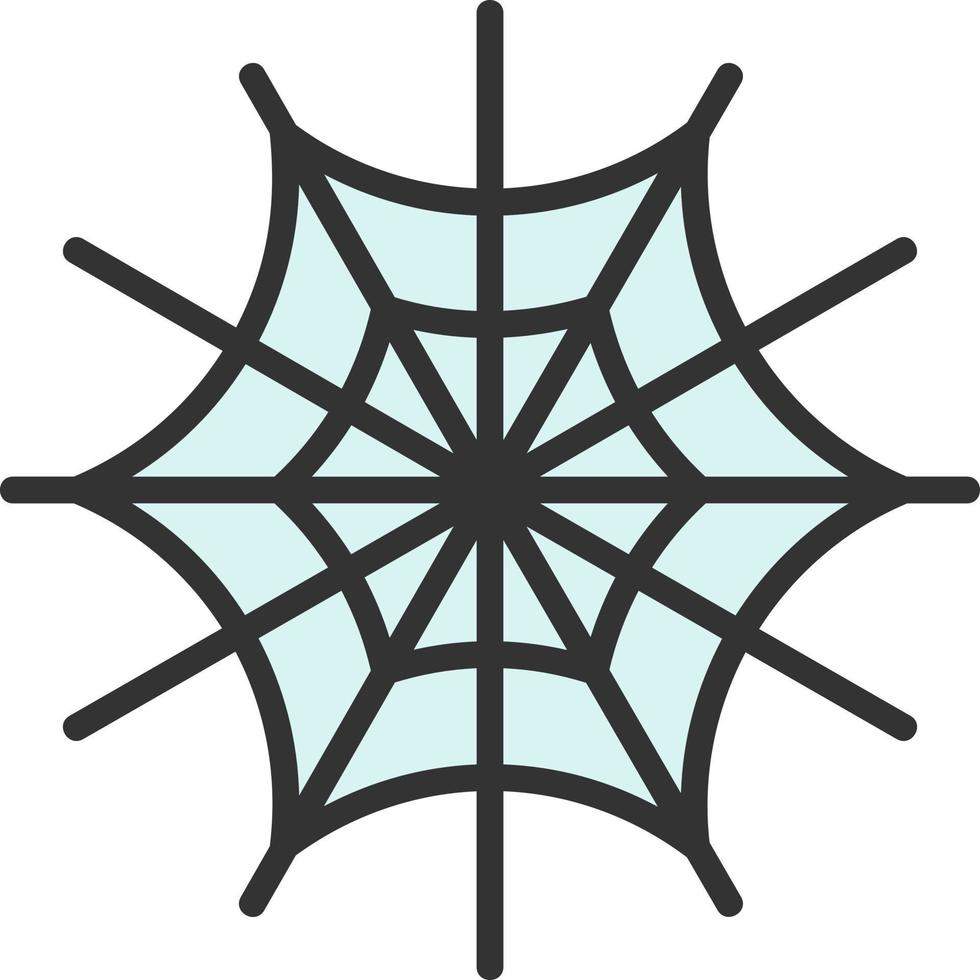 Spider Web Vector Icon