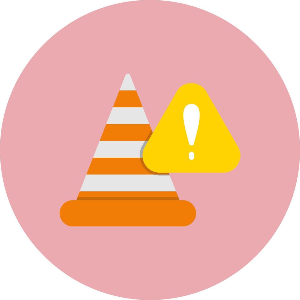 Traffic Cone Vector Icon