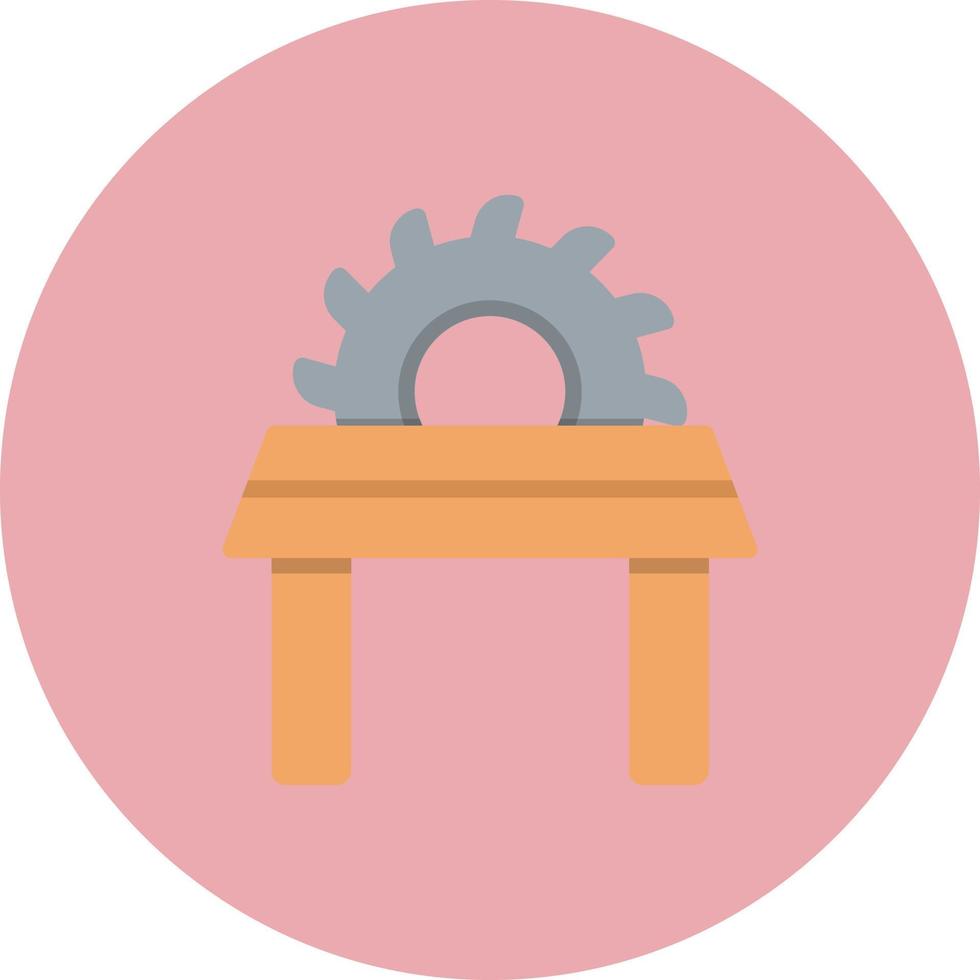 Table Saw Vector Icon