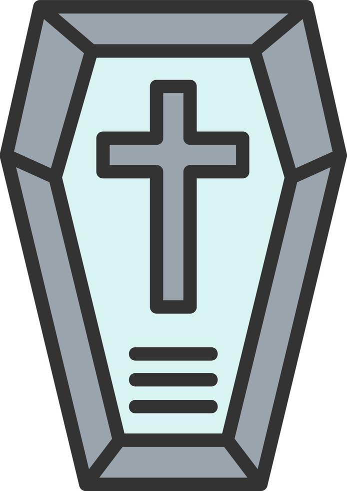 Coffin Vector Icon