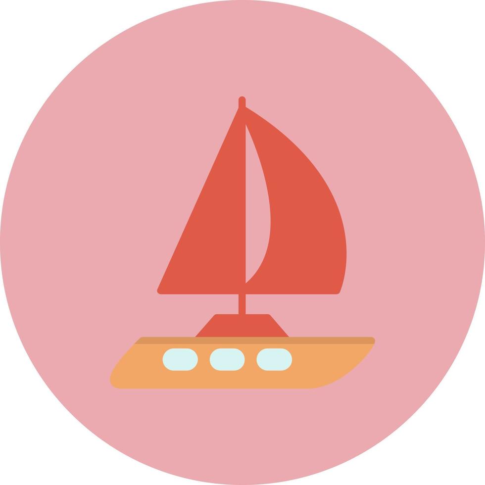 Yacht Vector Icon