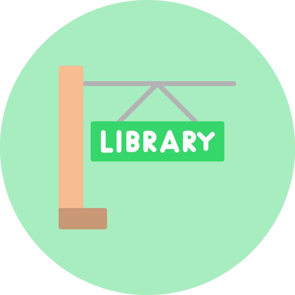 Library Vector Icon