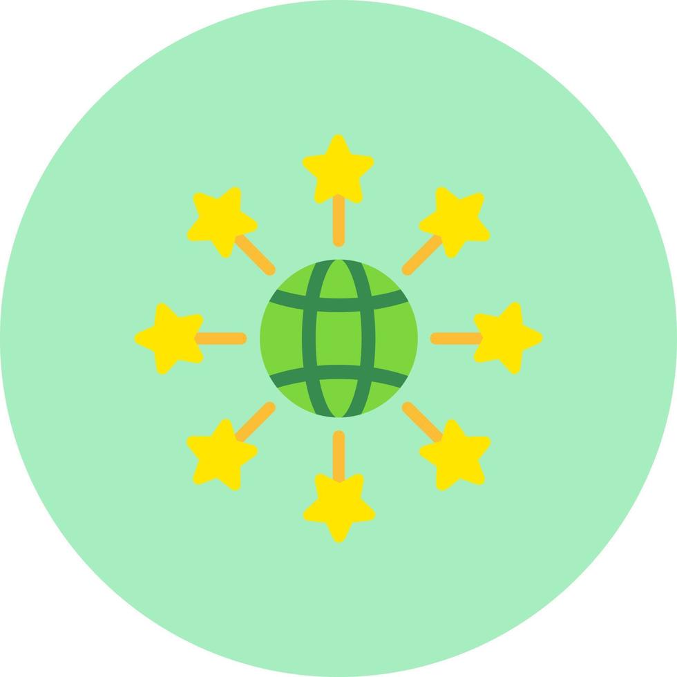 Global Network Vector Icon