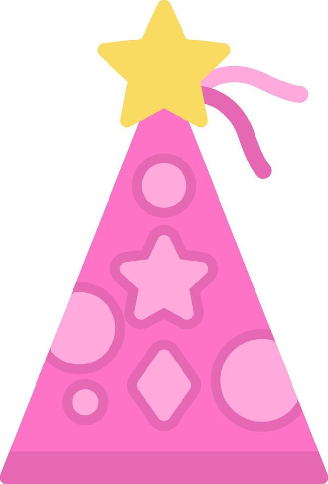 Party Hat Vector Icon Design