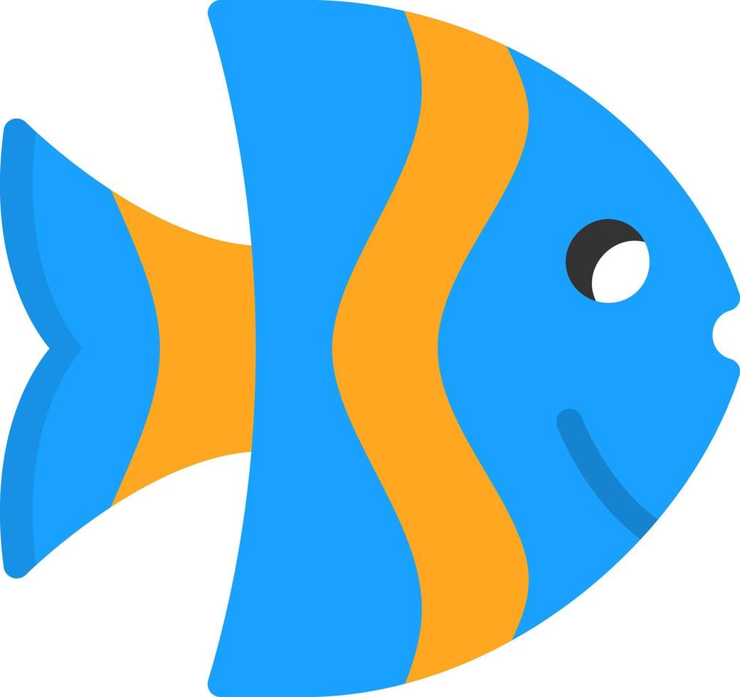 Angelfish Vector Icon Design