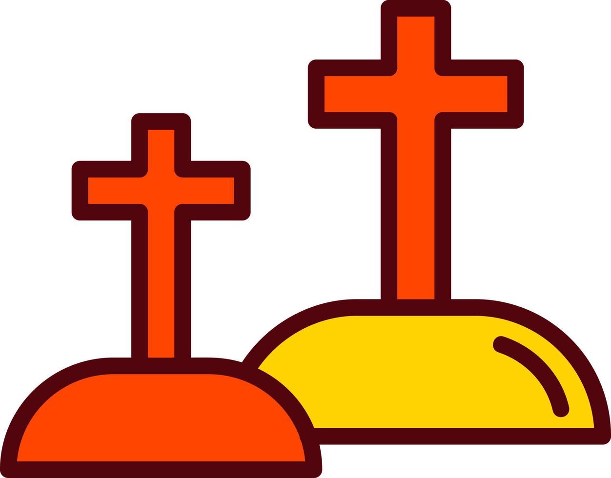 Cemetery Vector Icon