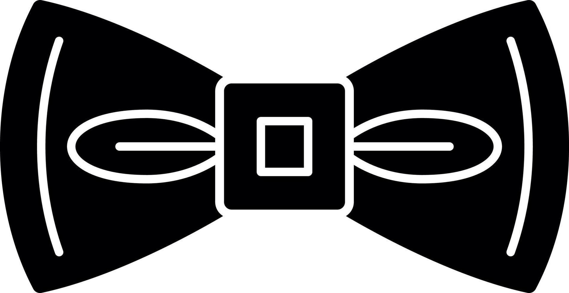 Bow Tie Vector Icon Design