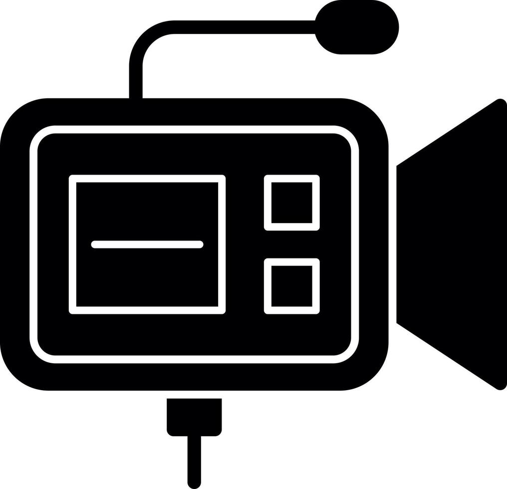 Video Camera Vector Icon Design