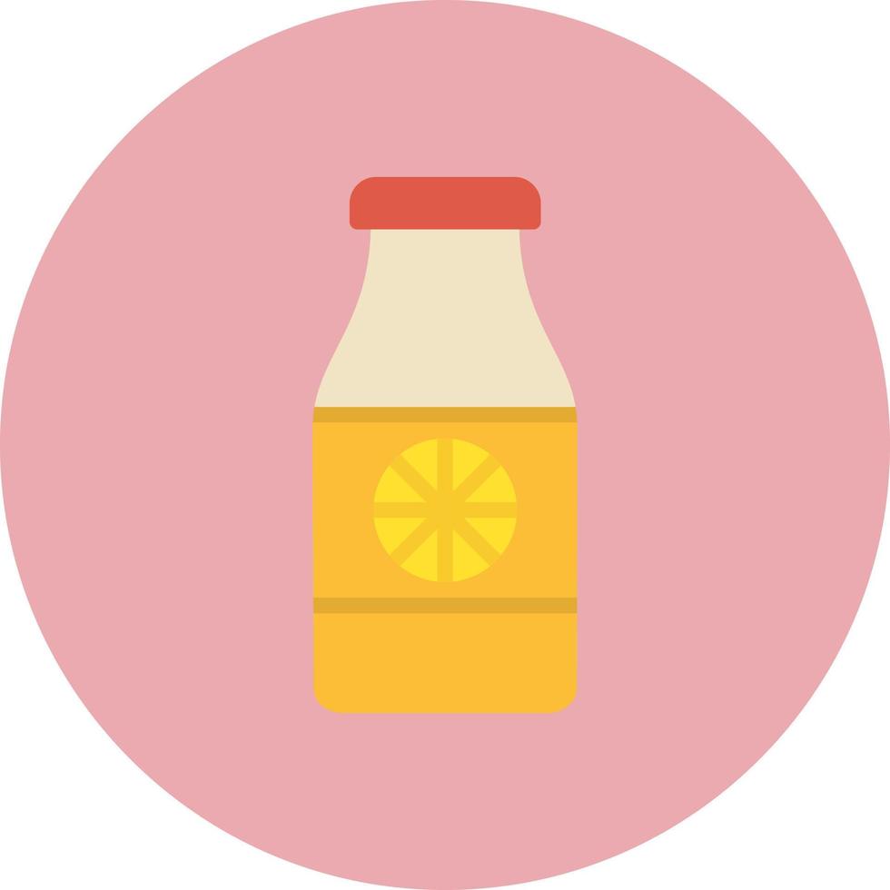 Juice Bottle Vector icon