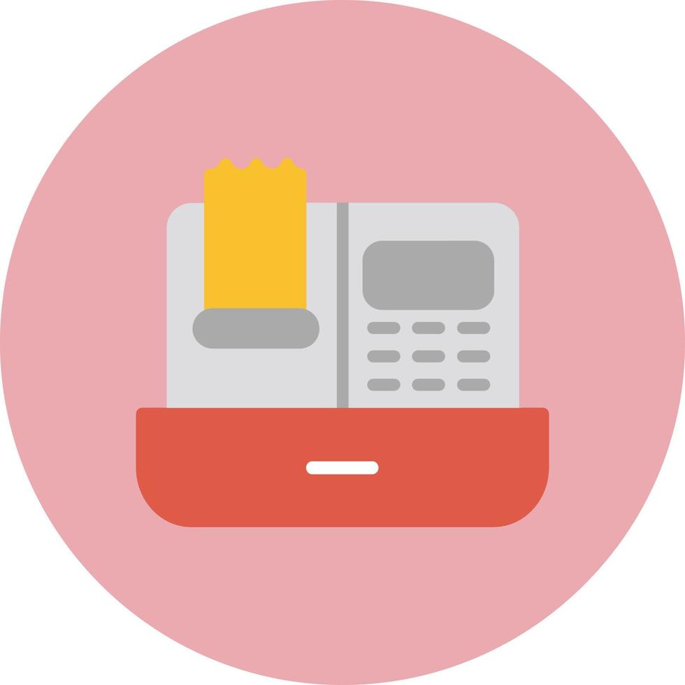 Cash Register Vector icon