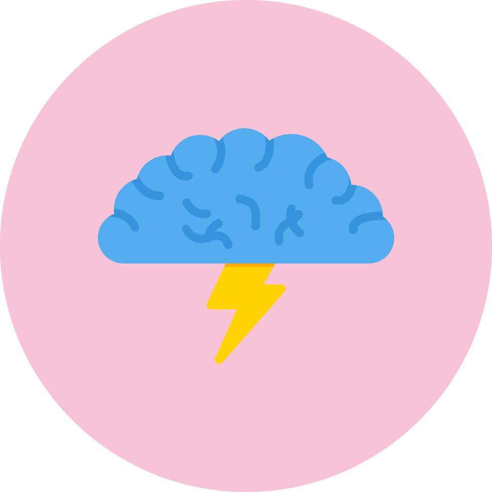 icono de vector de lluvia de ideas