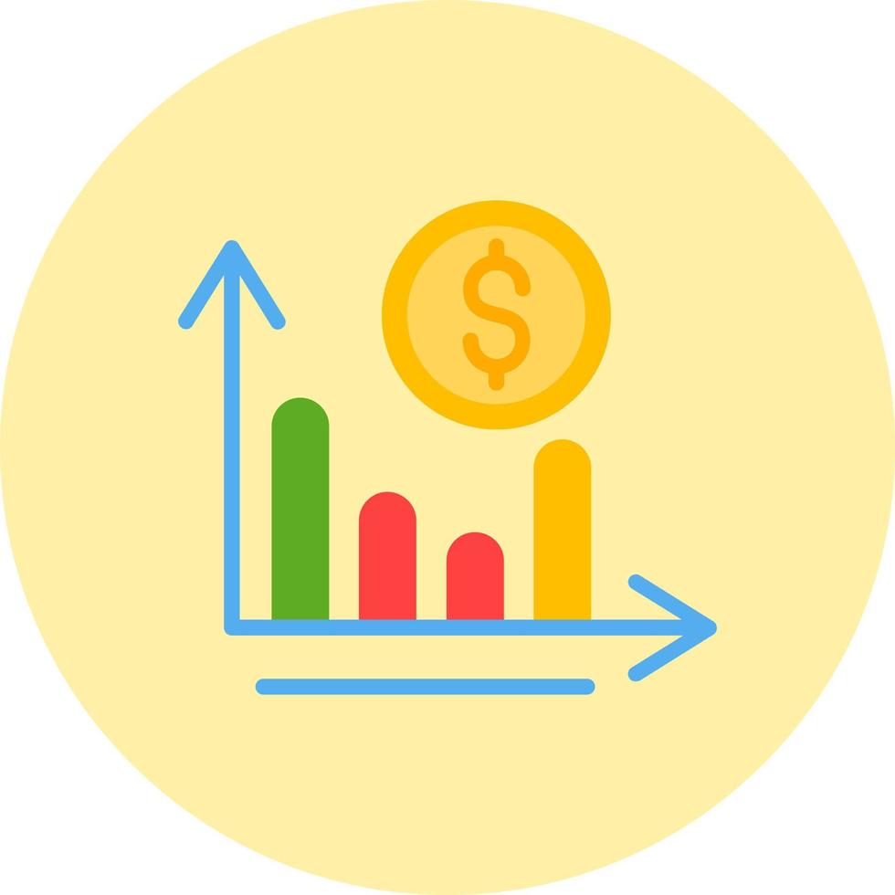 Bar Chart Vector Icon