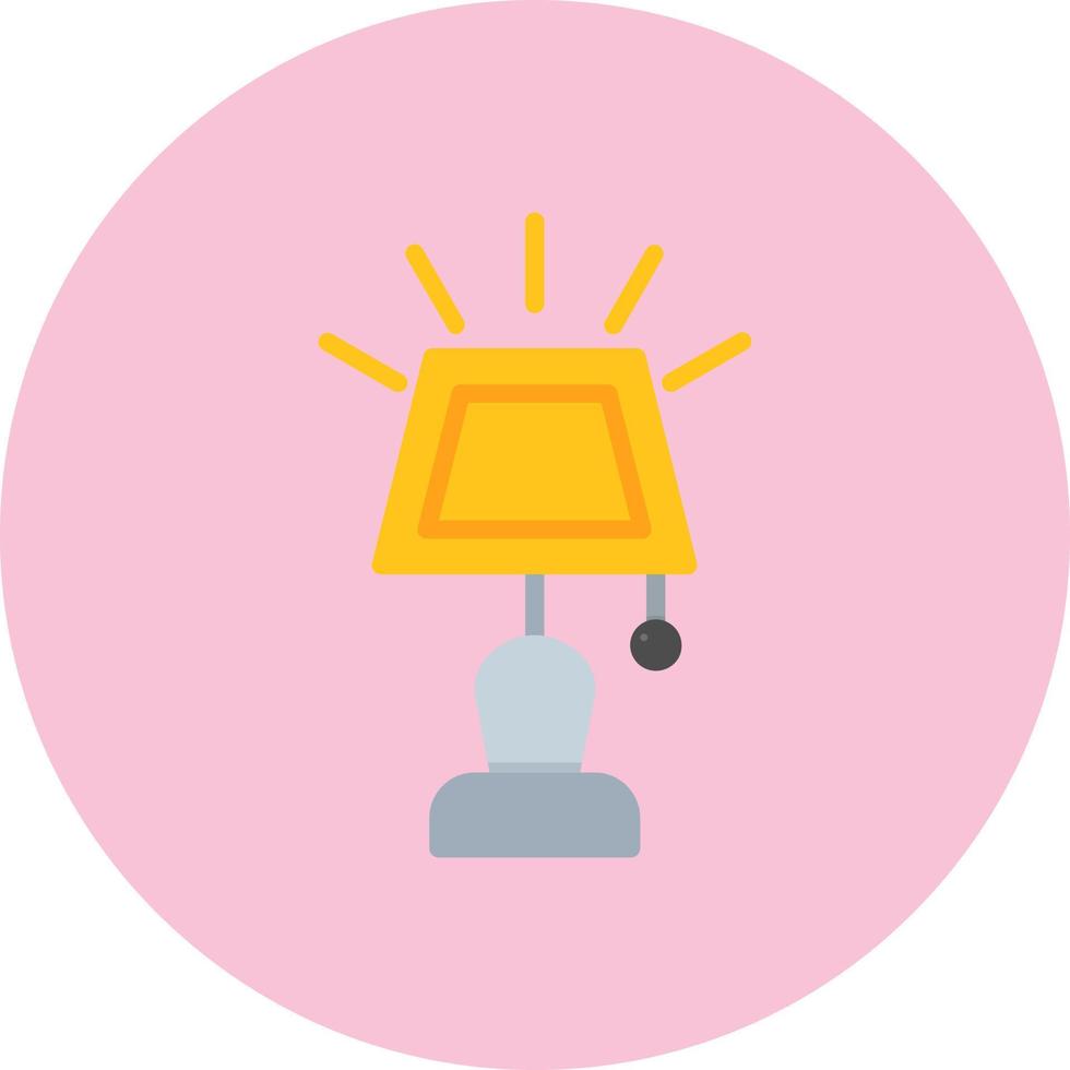 Table Lamp Vector Icon