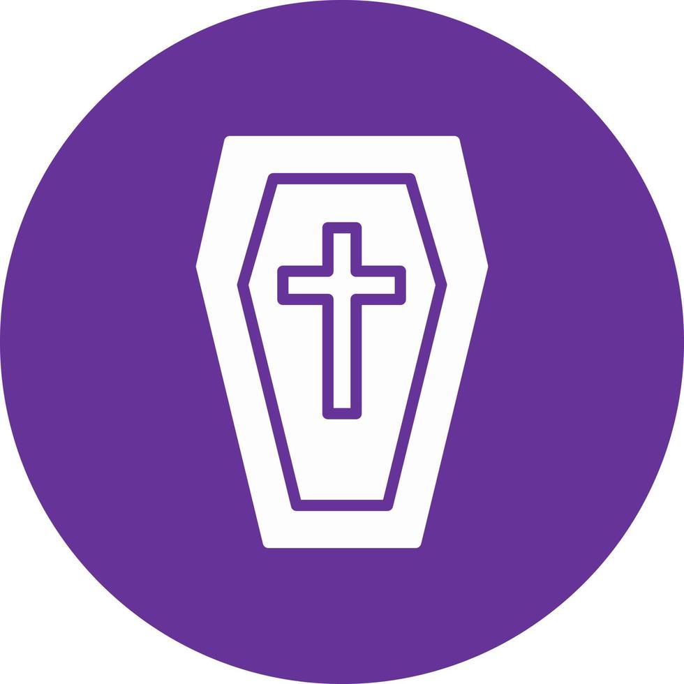 Coffin Vector Icon