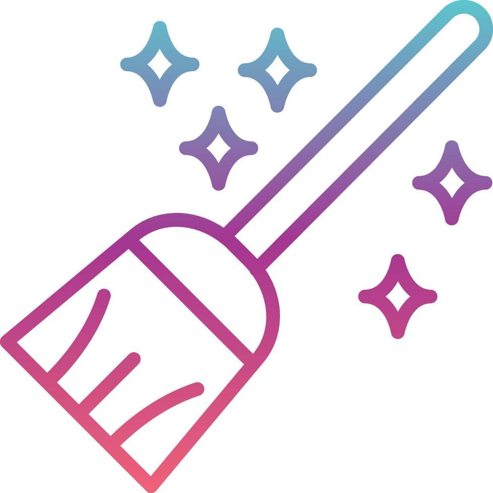 Broom Vector Icon