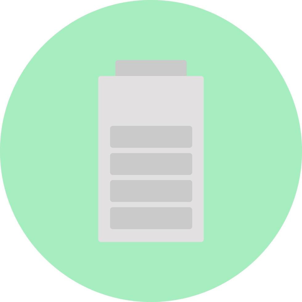 Battery Vector Icon