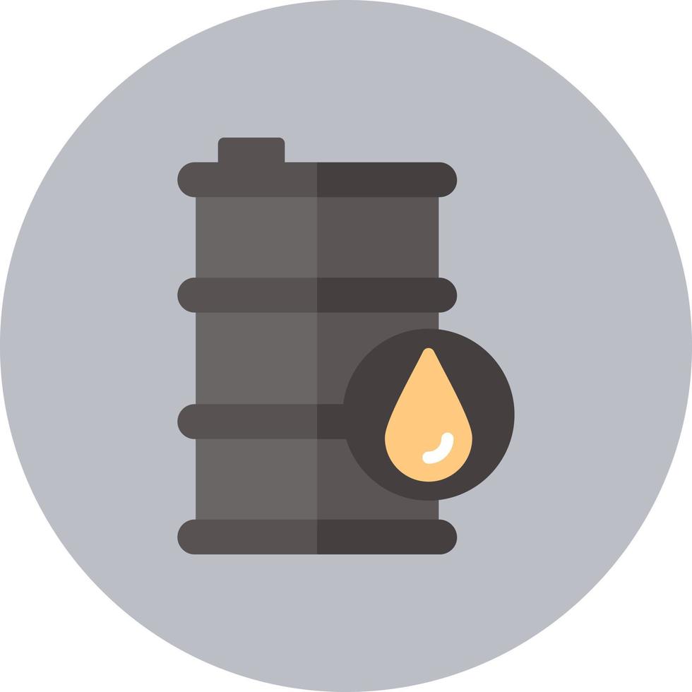 icono de vector de barril de petróleo