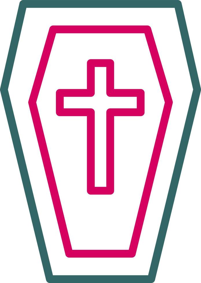 Coffin Vector Icon