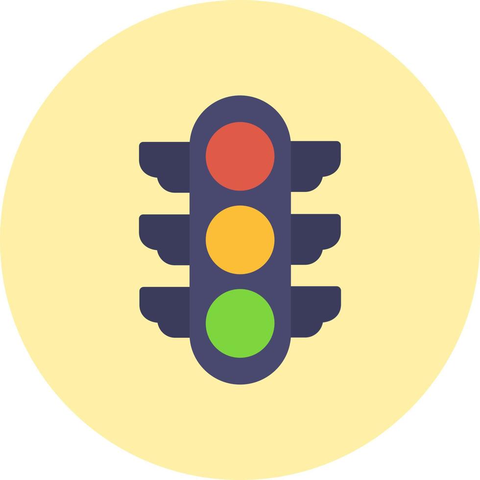 Traffic Light Vector Icon