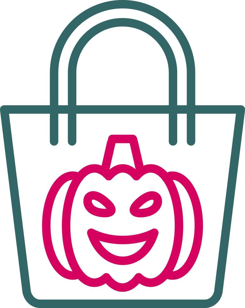 icono de vector de bolsa de compras