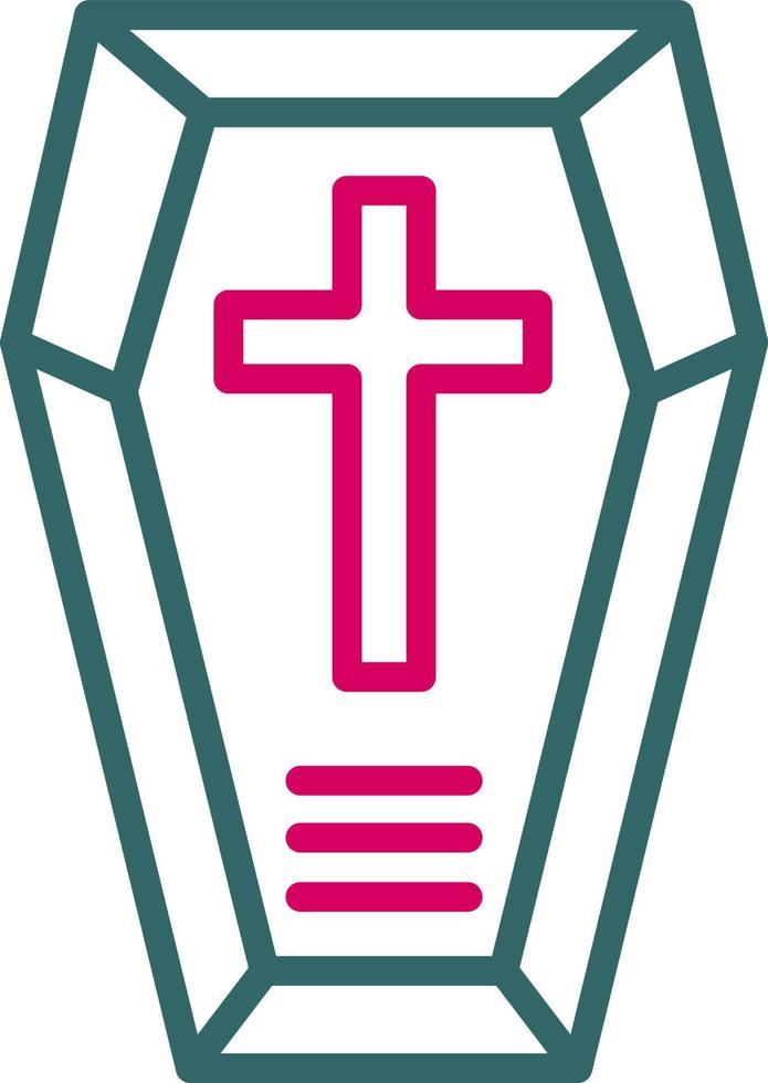 Coffin Vector Icon