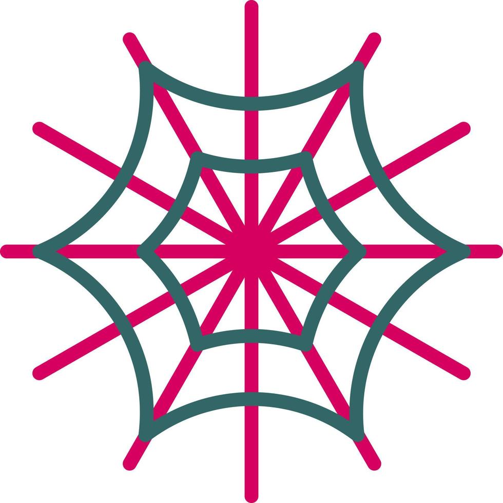 Spider Web Vector Icon