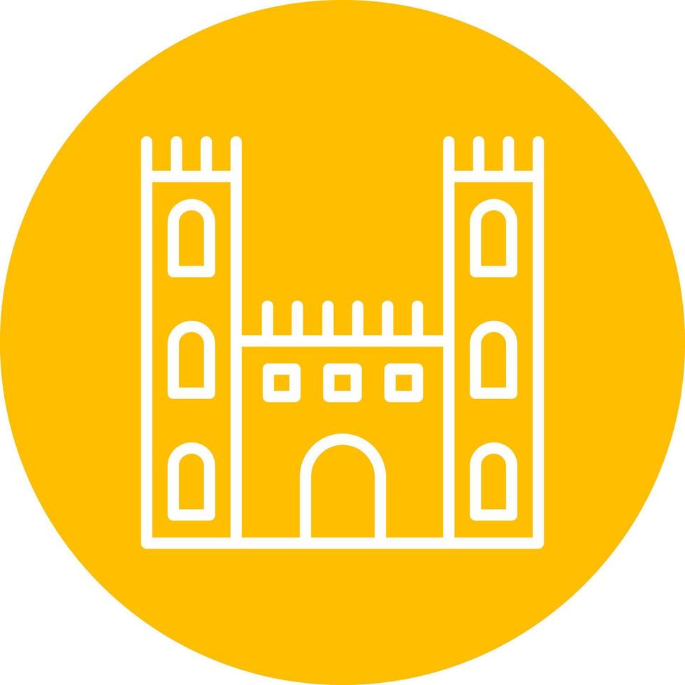 Castle Vector Icon