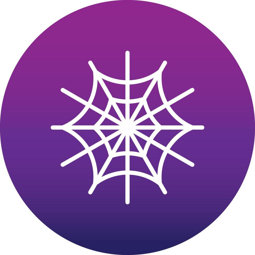Spider Web Vector Icon