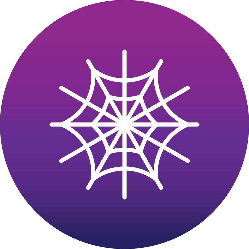 Spider Web Vector Icon