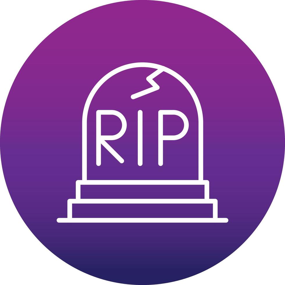 Tomb Vector Icon