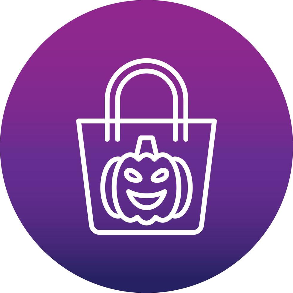 icono de vector de bolsa de compras