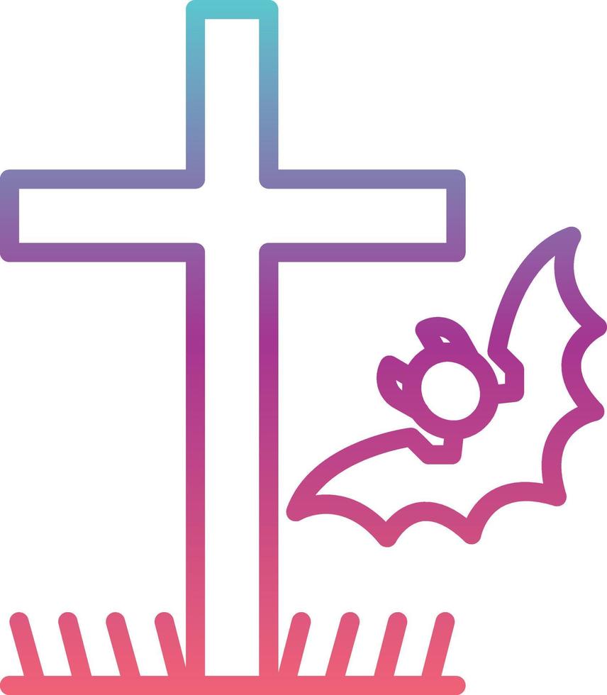 Cemetery Vector Icon