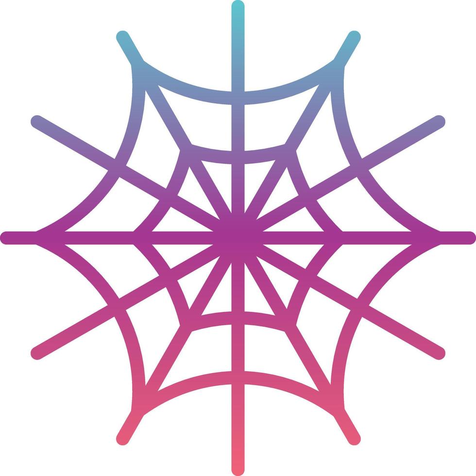 Spider Web Vector Icon