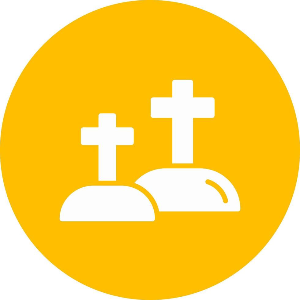 Cemetery Vector Icon