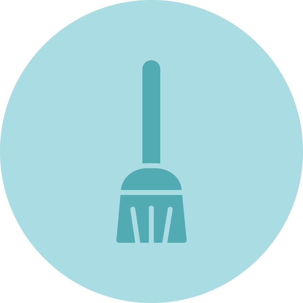 Flying Broom Vector Icon